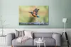 OneMillionCanvasses® - Leinwandbilder - 140x90 cm, Eisvogel Produktbild-Vorschau 2
