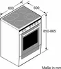 Bosch Serie 4, freistehender Elektroherd, Edelstahl Produktbild-Vorschau 7