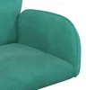 Chaise de bureau vidaXL, turquoise, velours, 54 x 55 x 90 Voir les images du produit 6