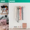 Avalo Kleiderständer auf Rollen Weiß - Metall - 100x40x156 Produktbild-Vorschau 7