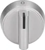 Drehknopf silber Amica 9070451 für Herd Produktbild-Vorschau 1
