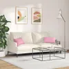 vidaXL Sofakissen 2 stk. Stoff Rosa 50 x 30 cm Produktbild-Vorschau 4