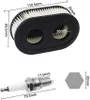 2ST Luftfilter und 2ST Zündkerzen für Briggs Stratton Produktbild-Vorschau 2