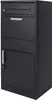 Toboli Boîte à colis verrouillable noire 1120 x 500 x 370 Voir les images du produit 5