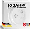 Dedura Rauchmelder Set (8 Stück), DIN EN 14604, Produktbild-Vorschau 1