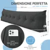 Cuscino per schienale ELONEO largo 200 cm, cuscino a cuneo Anteprima dell’immagine prodotto 3