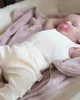 Baby's Only Einschlagdecke Cozy - Alt Rosa - 75x75 cm Produktbild-Vorschau 4