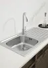 CENTA Spüle RIGIL 860 x 435 mm edelstahl Produktbild-Vorschau 5