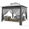 Puluomis Faltpavillon Gartenpavillon Pop Up 2.7 x 2.7m Produktbild-Vorschau 1