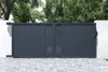 Schiebetor aus aluminium 4m VELETA H.160cm grau Produktbild-Vorschau 6