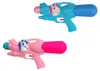 Pinke Kinder Wasserpistole mit blauem Wassertank und Produktbild-Vorschau 1