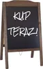 Reklamná tabuľa kriedová sklápacia reštaurácia alebo Náhľad obrázku produktu 2