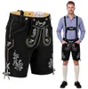 Kurze Trachten Lederhose mit Hosenträger Trachtenhose Produktbild-Vorschau 5