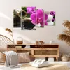 Bild auf Leinwand - Leinwandbild - Orchidee Bambus Produktbild-Vorschau 7