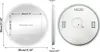 WISFOR LED Badspiegel mit Bluetooth Lautsprecher, 80×80cm Produktbild-Vorschau 7