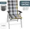 LILENO HOME Gartenstuhl Auflagen als [1er Set - Hochlehner] Produktbild-Vorschau 2