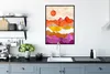 MuchoWow® Gerahmtes Poster Lesbisch - Stolz - Gold 60x80 cm Produktbild-Vorschau 3