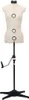 vidaXL Dressmaker's Dummy Adjustable Female Cream S Veľkosť Náhľad obrázku produktu 2