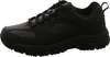 A side view of a black Skechers shoe. Voir les images du produit