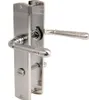 Türgriff Türklinke Türbeschlag Türdrücker in Nickel matt Produktbild-Vorschau 2