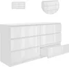 YUMEBLY | Komoda 140 cm z 6 szufladami – szafka do salonu, Podgląd zdjęcia produktu 1