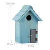 Relaxdays : nichoir, maison pour oiseaux, en bois, avec Voir les images du produit 3