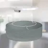 Lampa sufitowa tkanina szary tekstylny abażur lampa Podgląd zdjęcia produktu 8