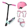 Výhodný freestyle set s chrániči MOVINO TYRO MINT-PINK Náhled obrázku produktu 1