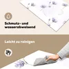 KitchenYeah© Herdabdeckplatte Blumen - Lila - Muster , Produktbild-Vorschau 2