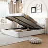 Łóżko tapicerowane 180 x 200 cm z hydraulicznym pojemnikiem Podgląd zdjęcia produktu 5