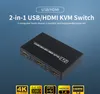 (AIMOS) Przełącznik KVM AM-KVM 201CL z wejściem HDMI i USB Podgląd zdjęcia produktu 9