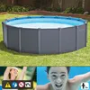 INTEX Frame Pool - Set Graphit Ø 478 x 124 cm, Farbe: Produktbild-Vorschau 10