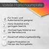 3er Set PVC Hartschaum-Platten weiß I 30 x 40 cm I 3 mm I Produktbild-Vorschau 5