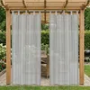 Outdoor Vorhang Wetterfest Wasserdicht Transparent Voile Produktbild-Vorschau 1