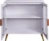 Sideboard 80x40x85CM Weiss Modern Aufbewahrungsschrank Mit Produktbild-Vorschau 7