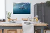 MuchoWow® Poster Hai an der Oberfläche 120x80 cm - Bilder Produktbild-Vorschau 4