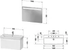 DURAVIT Badmöbel-Set No.1 BxHxT 100 x 200 x 45 cm Produktbild-Vorschau 7