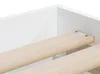 Letto matrimoniale con contenitore e cassetti, bianco, Anteprima dell’immagine prodotto 7