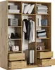 Masseno Schiebetürenschrank VONTE 150/205/60 cm Produktbild-Vorschau 3