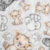 Nepromokavá flanelová podložka New Baby zoo Náhled obrázku produktu 2