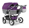 Zwillingskinderwagen 5 in 1 Twin Star inkl. Autositze und Produktbild-Vorschau 2