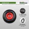 Sackkarrenrad Luftrad 260x85 mm 3.00-4 60 mm versetzte Nabe Produktbild-Vorschau 1