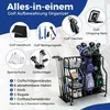Organizer golfowy z kółkami - mieści 2 torby, kije i sprzęt Podgląd zdjęcia produktu 4