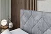ALTDECOR  Boxspringbett mit Schwarz Füßen, Matratze und Produktbild-Vorschau 5