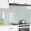 vidaXL Kuchynská zástena 2 ks Biela 70 x 50 cm Tvrdené sklo Náhľad obrázku produktu 2