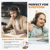 Kopfhörer mit Kabel und Mikrofon, faltbar und verstellbar, Produktbild-Vorschau 3