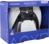 The image shows the retail packaging of a PlayStation PS5 controller alarm clock. Náhled obrázku produktu