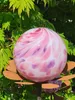 Edelrost Glasblume Ferrum, rosa-lila Kugeln Produktbild-Vorschau 3