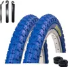 2 x Roverstone 20" Fahrradreifen Fahrradmantel blau 54-406 Produktbild-Vorschau 1