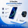 3in1 Ladestation für iPhone, Apple Watch & AirPods – Produktbild-Vorschau 2
